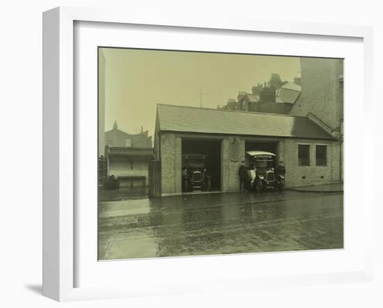 Battersea Ambulance Station, Battersea, Wandsworth, London,1925-null-Framed Premium Photographic Print