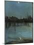 Battersea and the Thames from Chelsea, C.1890-Theodore Roussel-Mounted Giclee Print