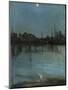 Battersea and the Thames from Chelsea, C.1890-Theodore Roussel-Mounted Giclee Print