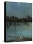 Battersea and the Thames from Chelsea, C.1890-Theodore Roussel-Stretched Canvas