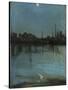 Battersea and the Thames from Chelsea, C.1890-Theodore Roussel-Stretched Canvas
