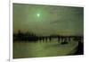 Battersea Bridge, 1885-John Atkinson Grimshaw-Framed Giclee Print