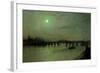 Battersea Bridge, 1885-John Atkinson Grimshaw-Framed Giclee Print