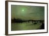 Battersea Bridge, 1885-John Atkinson Grimshaw-Framed Giclee Print