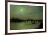 Battersea Bridge, 1885-John Atkinson Grimshaw-Framed Giclee Print