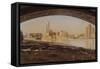 Battersea Bridge, 1988-90-Richard Foster-Framed Stretched Canvas