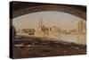 Battersea Bridge, 1988-90-Richard Foster-Stretched Canvas