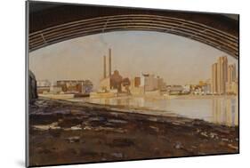 Battersea Bridge, 1988-90-Richard Foster-Mounted Giclee Print