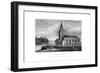 Battersea Church, Battersea, London, 1829-J Rogers-Framed Giclee Print