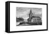 Battersea Church, Battersea, London, 1829-J Rogers-Framed Stretched Canvas