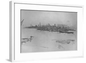 'Battersea, Dawn', 1877-James Abbott McNeill Whistler-Framed Giclee Print