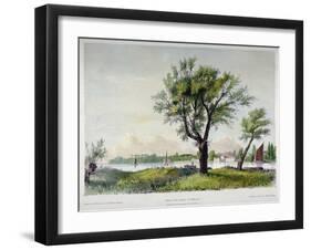 Battersea, London, 1840-Edward Hassell-Framed Giclee Print