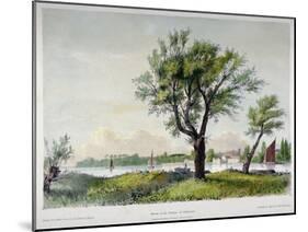 Battersea, London, 1840-Edward Hassell-Mounted Giclee Print