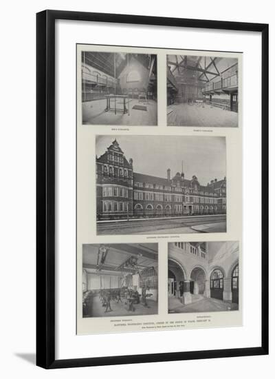 Battersea Polytechnic Institute, Opened by the Prince of Wales, 24 February-null-Framed Giclee Print