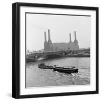 Battersea Power Station, 1954-Bela Zola-Framed Photographic Print