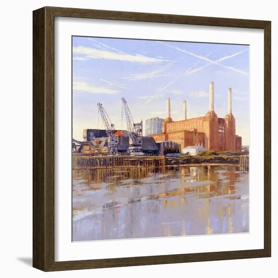 Battersea Power Station, 2004-Tom Young-Framed Giclee Print