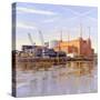 Battersea Power Station, 2004-Tom Young-Stretched Canvas