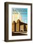 Battersea Power Station - Dave Thompson Contemporary Travel Print-Dave Thompson-Framed Giclee Print