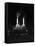 Battersea Power Station Floodlit at Night, 1951-null-Framed Stretched Canvas