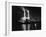 Battersea Power Station Lit up at Night, 1951-null-Framed Premium Photographic Print