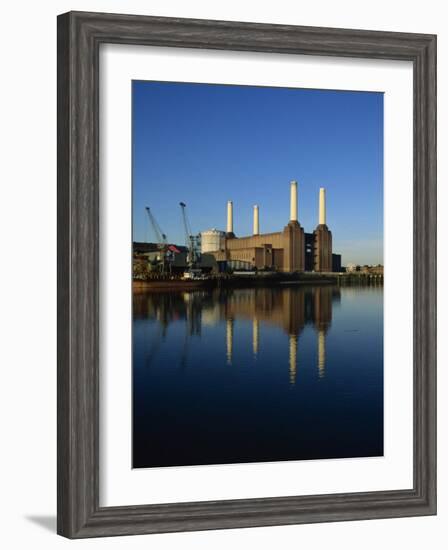 Battersea Power Station, London, England, United Kingdom, Europe-Tim Hall-Framed Photographic Print