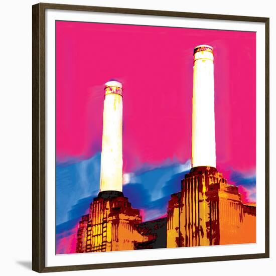 Battersea Power Station, London-Tosh-Framed Premium Giclee Print