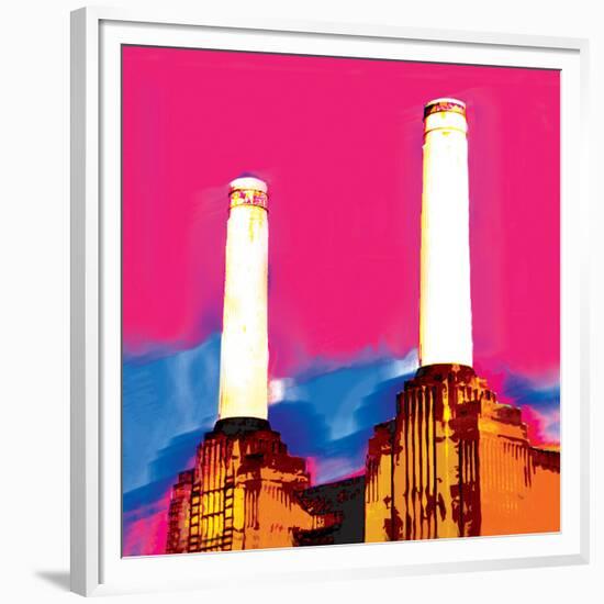 Battersea Power Station, London-Tosh-Framed Premium Giclee Print