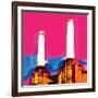 Battersea Power Station, London-Tosh-Framed Art Print