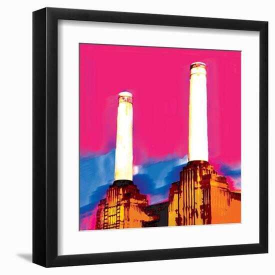 Battersea Power Station, London-Tosh-Framed Art Print