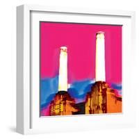 Battersea Power Station, London-Tosh-Framed Art Print