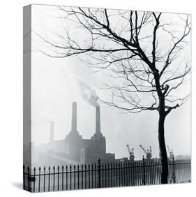 Battersea Power Station-Henry Grant-Stretched Canvas