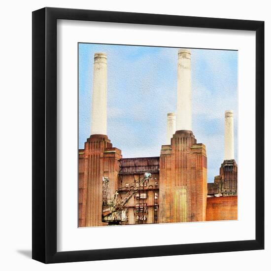 Battersea Power Station-Tosh-Framed Art Print