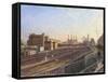 Battersea Power Station-Richard Foster-Framed Stretched Canvas