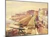 Battery in Gaeta-Giacinto Gigante-Mounted Giclee Print