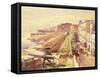 Battery in Gaeta-Giacinto Gigante-Framed Stretched Canvas