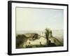 Battery Marion, November 4, 1863-Conrad Wise Chapman-Framed Giclee Print