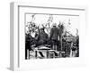 Battery of Us Troops on Italian Front in Summer of 1918-null-Framed Giclee Print
