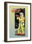Battery Operated Earth Man-null-Framed Art Print