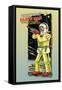 Battery Operated Earth Man-null-Framed Stretched Canvas