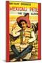 Battery Operated Mexicali Pete; The Drum Player-null-Mounted Art Print