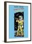 Battery Operated Remote Control Earthman-null-Framed Art Print