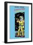 Battery Operated Remote Control Earthman-null-Framed Art Print