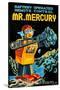 Battery Operated Remote Control Mr. Mercury-null-Stretched Canvas