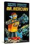 Battery Operated Remote Control Mr. Mercury-null-Stretched Canvas