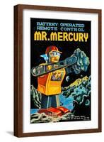 Battery Operated Remote Control Mr. Mercury-null-Framed Art Print