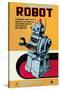 Battery Operated Robot-null-Stretched Canvas