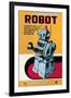 Battery Operated Robot-null-Framed Art Print