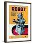 Battery Operated Robot-null-Framed Art Print