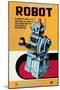 Battery Operated Robot-null-Mounted Art Print