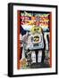 Battery Operated Television Spaceman-null-Framed Premium Giclee Print